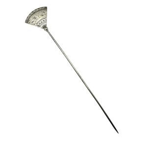 Vintage Sterling Silver Fan Hat Pin (19902)